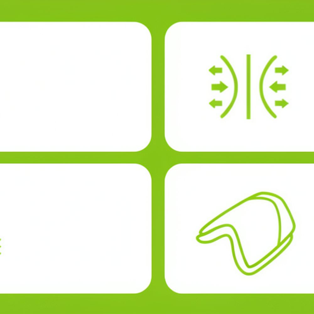 Travel Accessories Long Flight - Bantal Perjalanan Berbahan Busa Memori untuk
