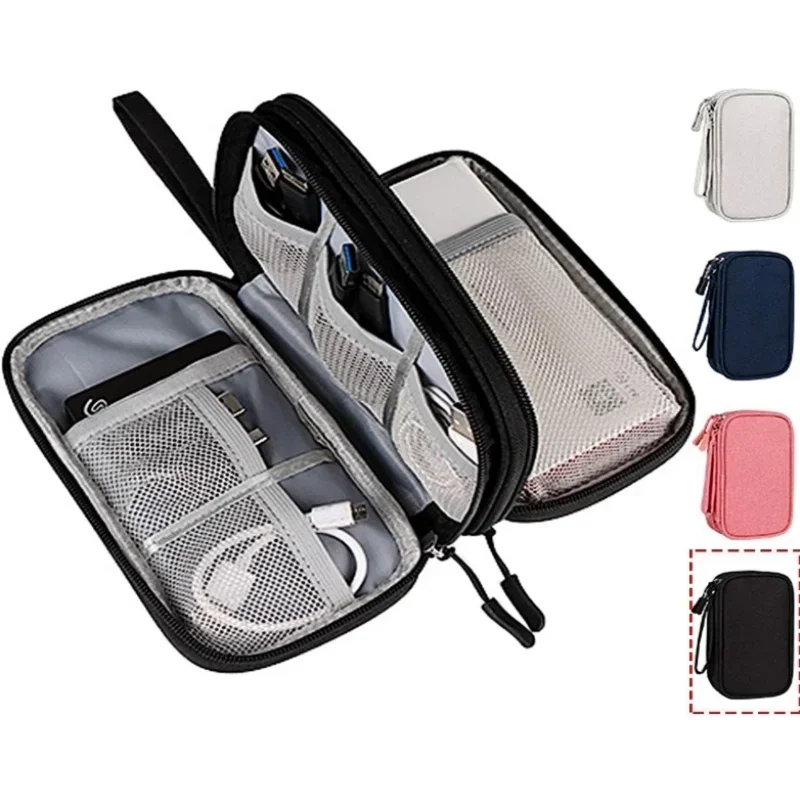 Travel Accessories Organizer Bag - Tas Kabel Perjalanan, Kantong Penyimpanan Digital