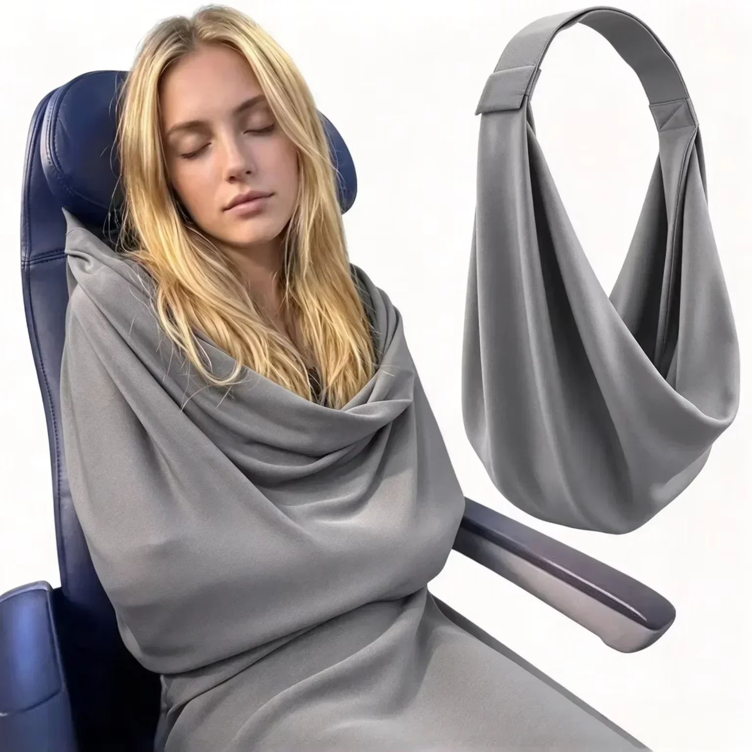 Sistem Penyangga Tidur Pesawat - Travel Accessories Long Flight ulasan dan harga