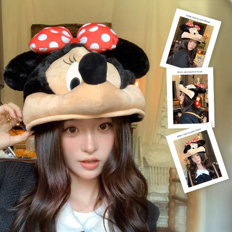 Topi Boneka Berbahan Bulu Lemb - Travel Accessories As Gifts ulasan dan harga