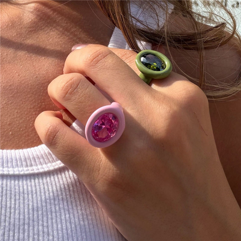 Cincin Baja Tahan Karat Berlap - Travel Accessories Aesthetic ulasan dan harga