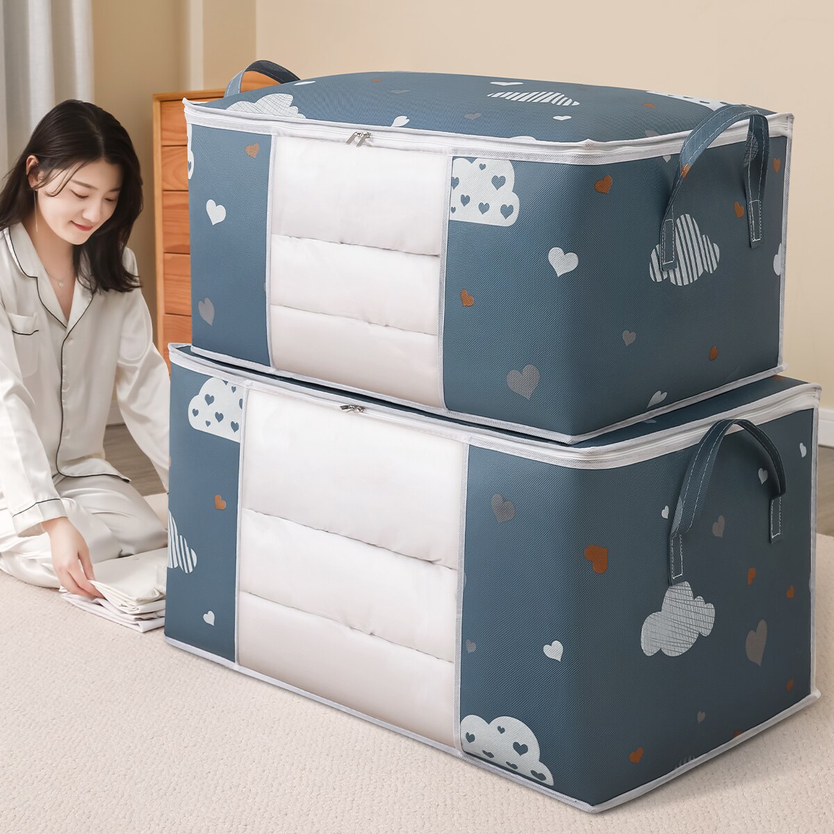 Tas penyimpanan pakaian kapasi - Travel Accessories Organizer Bag ulasan dan harga