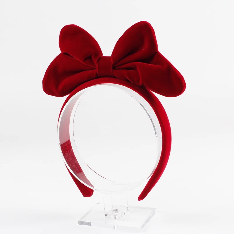 Bando Pita Merah untuk Wanita, - Travel Accessories As Gifts ulasan dan harga