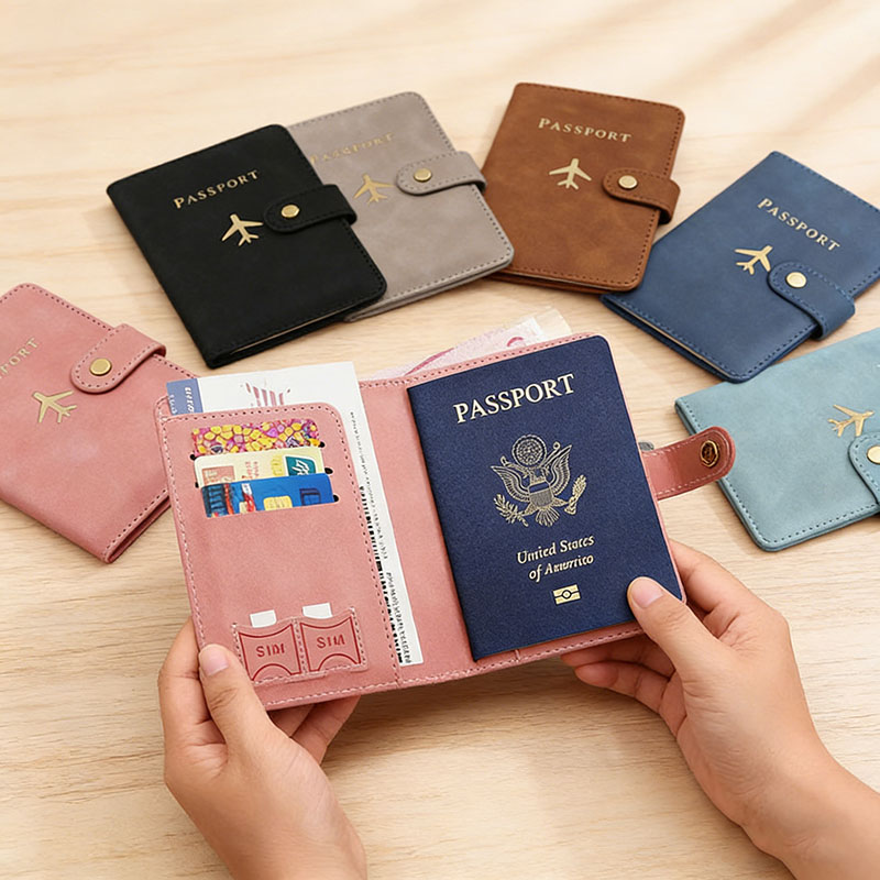 Dompet Kulit Penutup Paspor un - Travel Accessories Wallet ulasan dan harga