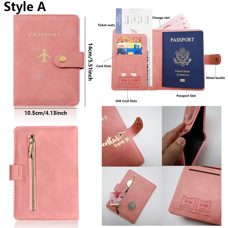 Dompet Kulit Penutup Paspor un - Travel Accessories Wallet ulasan dan harga