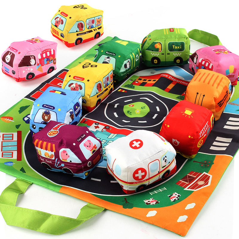 Mainan Mobil Kain Lembut untuk - Travel Accessories Baby ulasan dan harga