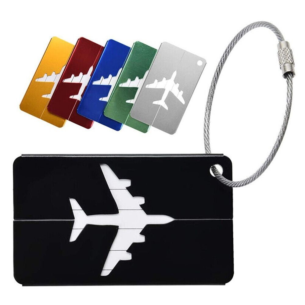 Label bagasi perjalanan Alumin - Travel Accessories India ulasan dan harga